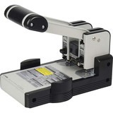 CARL Extra Heavy-Duty Two-Hole Punch, 2 Punch Head(s) - 100 Sheet Capacity - 0.28" - Silver, Price/EA CARL Extra Heavy-Duty Two-Hole Punch, 2 Punch Head(s) - 100 Sheet Capacity - 0.28" - Silver, Price/EA