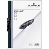 Swingclip Report Cover, Letter - 8.5" x 11" - 30 Sheet - 25 / Box - Black, Price/BX Swingclip Report Cover, Letter - 8.5" x 11" - 30 Sheet - 25 / Box - Black, Price/BX