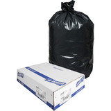 Genuine Joe Heavy Duty Trash Bag, 33 gal - 1.5mil Thickness - 100 / Box - Black, Price/BX Genuine Joe Heavy Duty Trash Bag, 33 gal - 1.5mil Thickness - 100 / Box - Black, Price/BX