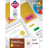 Maco Round Foil Laser Label, Round - 2.5" Diameter - Golden, Price/PK Maco Round Foil Laser Label, Round - 2.5" Diameter - Golden, Price/PK