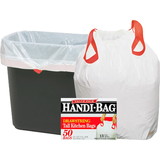 Webster Drawstring Trash Bag, 13 gal24" x 27" - 0.7mil Thickness - Resin - 50 / Box - White, Price/BX Webster Drawstring Trash Bag, 13 gal24" x 27" - 0.7mil Thickness - Resin - 50 / Box - White, Price/BX