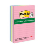 Recycled Notes, 4 x 6, Lined, Sunwashed Pier, 5 100-Sheet Pads/Pack, Price/PK Recycled Notes, 4 x 6, Lined, Sunwashed Pier, 5 100-Sheet Pads/Pack, Price/PK