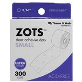 Therm O Web Zots TW3782 Clear Adhesive Boxed Dots Small, Price/BX Therm O Web Zots TW3782 Clear Adhesive Boxed Dots Small, Price/BX